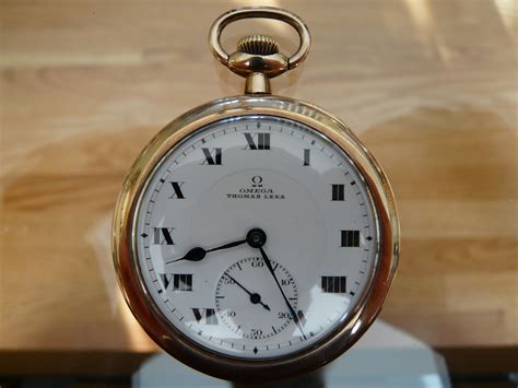 omega gold pocket watch 1915